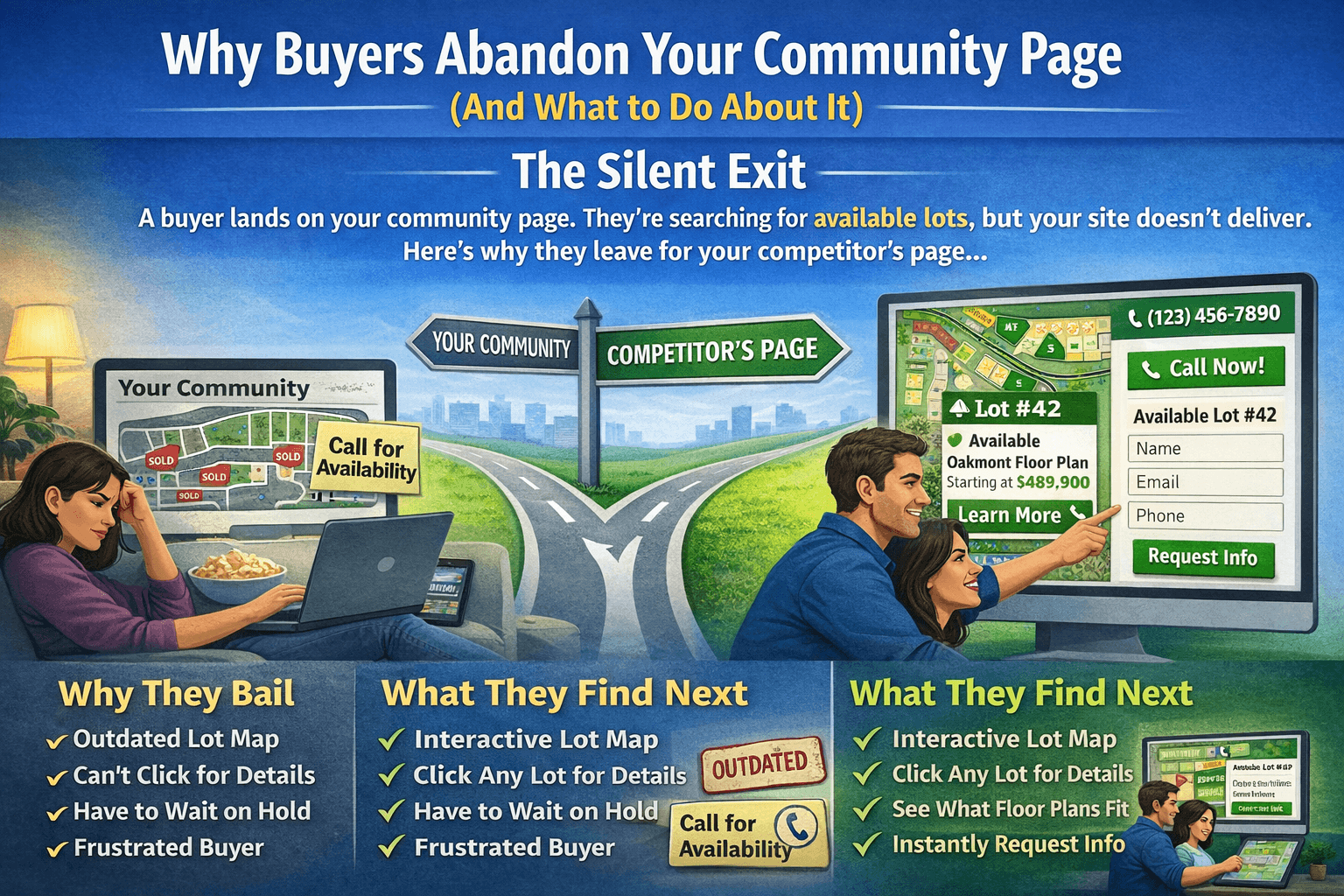 Why Buyers Abandon Your Community Page | ForgeDBI